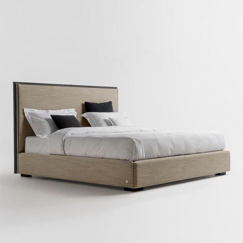 Letto Flat imbottito foto tre quarti