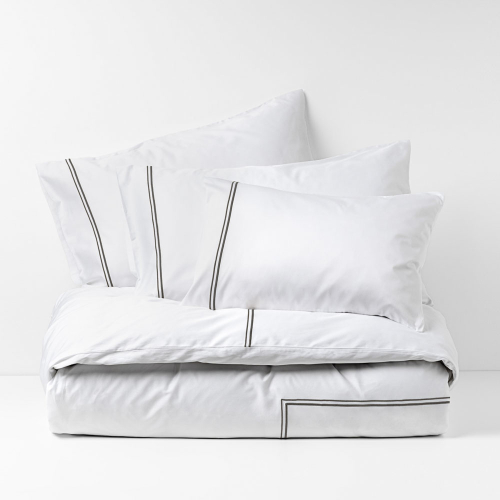Biancheria letto modello Lungarno nero copertina