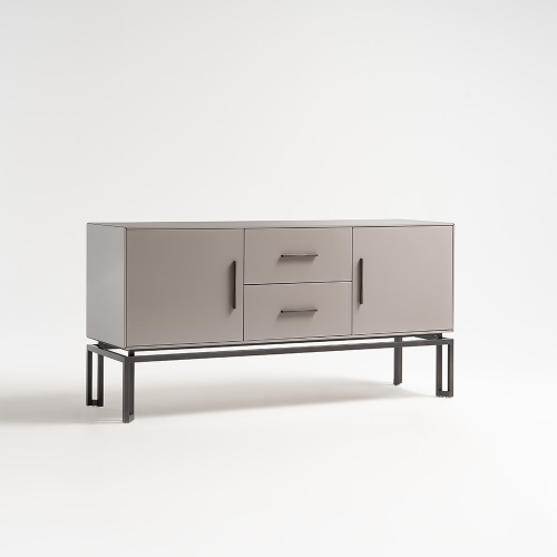 Credenza Oro laccata tre quarti