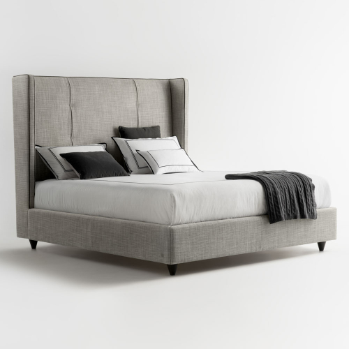 Letto Ritz imbottito foto tre quarti