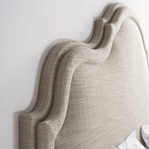 Letto twin Grace imbottito dettaglio testata 2