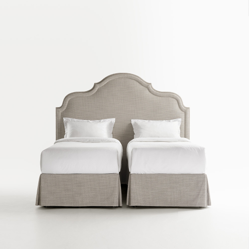 Letto twin Grace imbottito foto frontale
