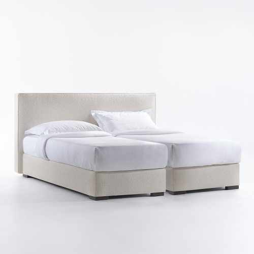Letto twin Paul imbottito foto tre quarti
