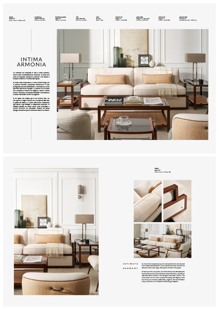 Magazine page intimate harmony